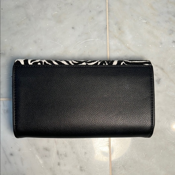 White House Black Market Zebra Pattern Clutch - Black and White - Picture 2 of 6